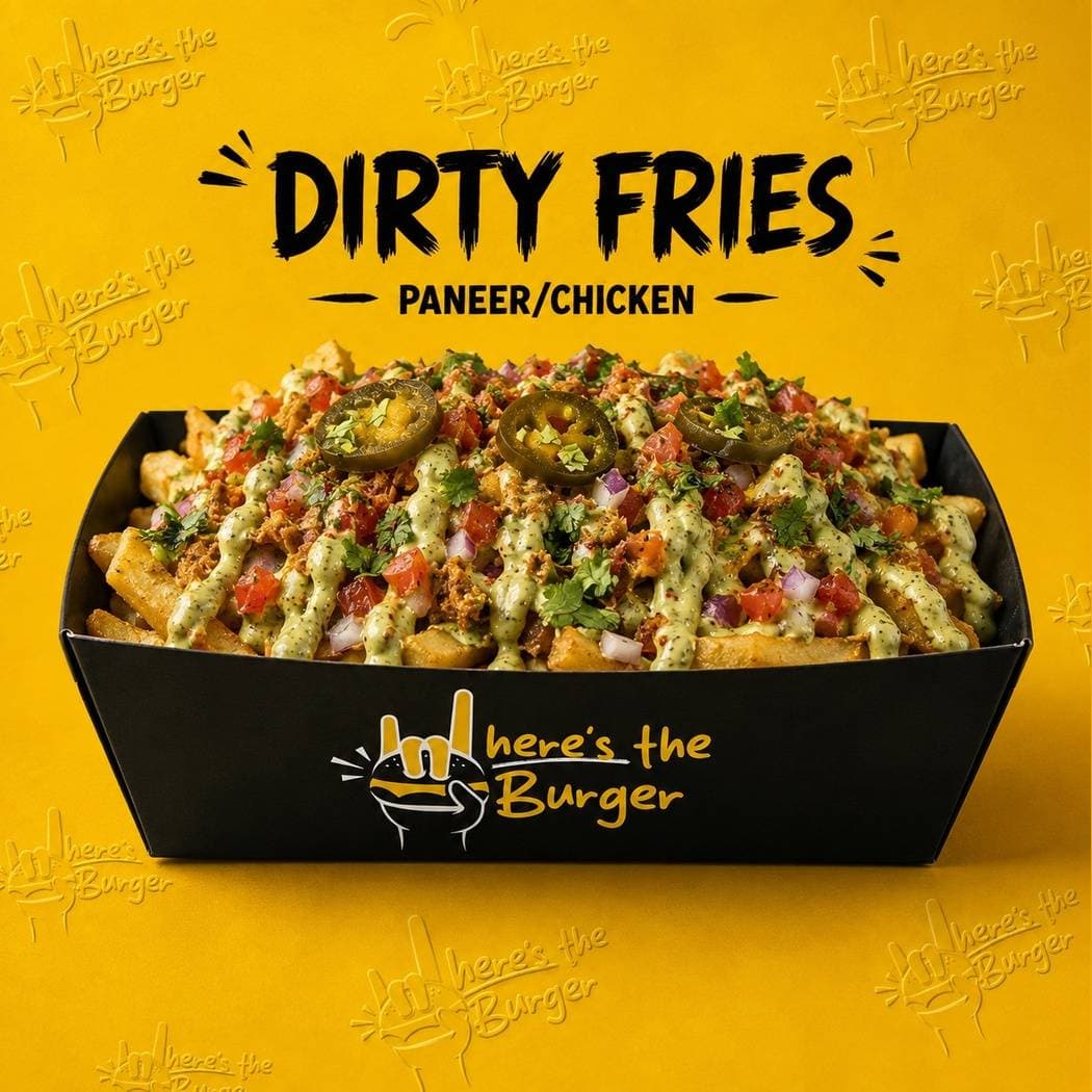 Dirty Fries - Paneer or Chicken — Dangerously loaded fries